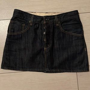 Rag & Bone Denim mini skirt